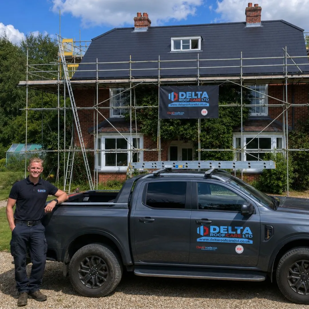 John Black, owner of Delta Roofcare Ltd